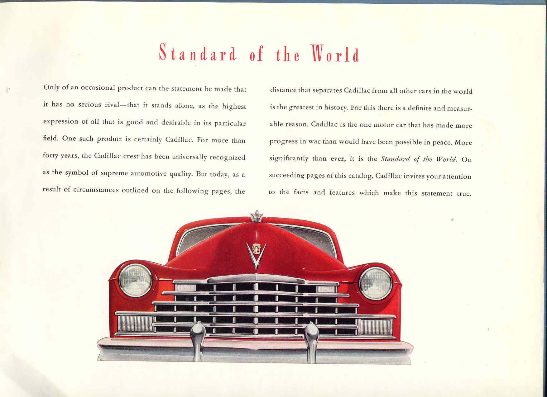 1946 Cadillac Brochure Page 5
